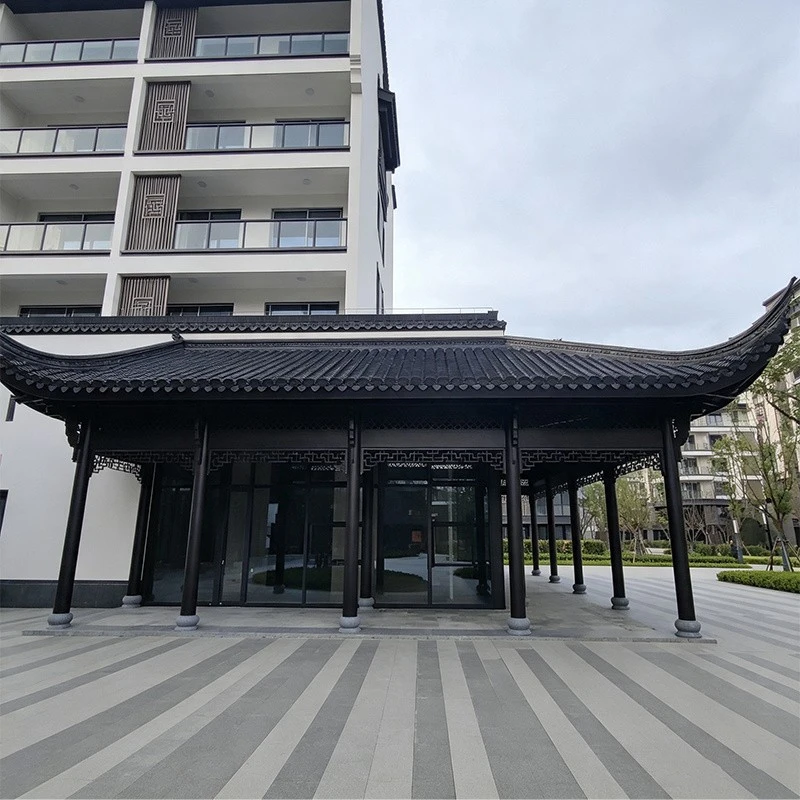 Prefabricated Buddhist Temple Incense Burning Pavilion factory